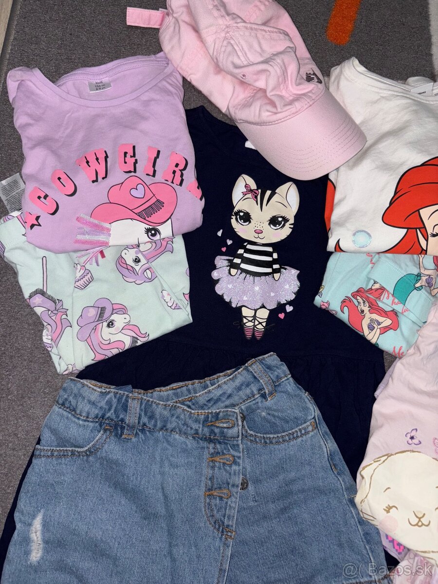 Letný balík oblečenia v.122/128..12ks - 2