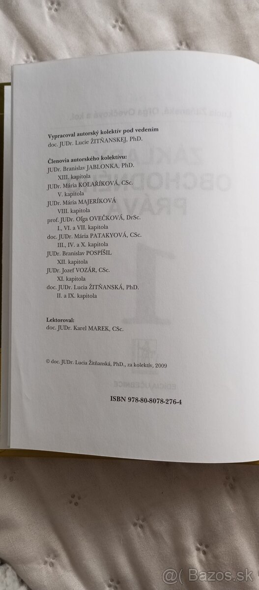 Zaklady obchodneho prava - 2