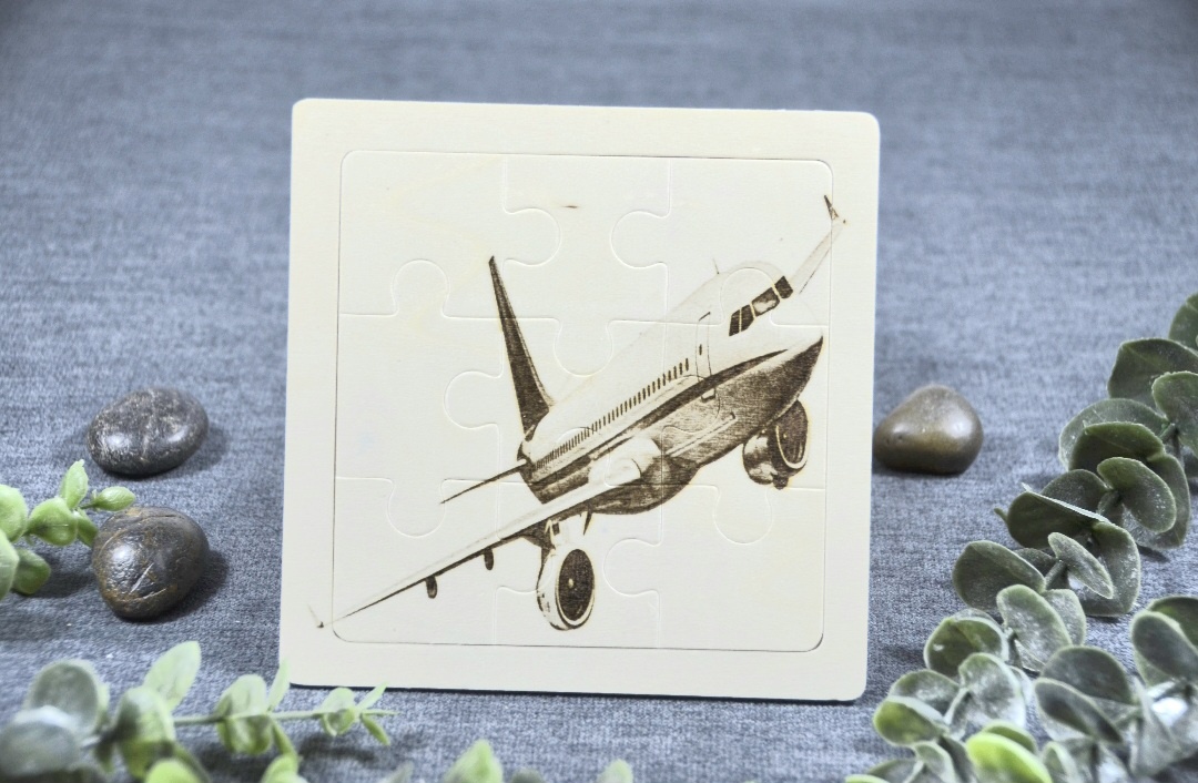 Drevené puzzle – Lietadlá (retro & moderné) - 2