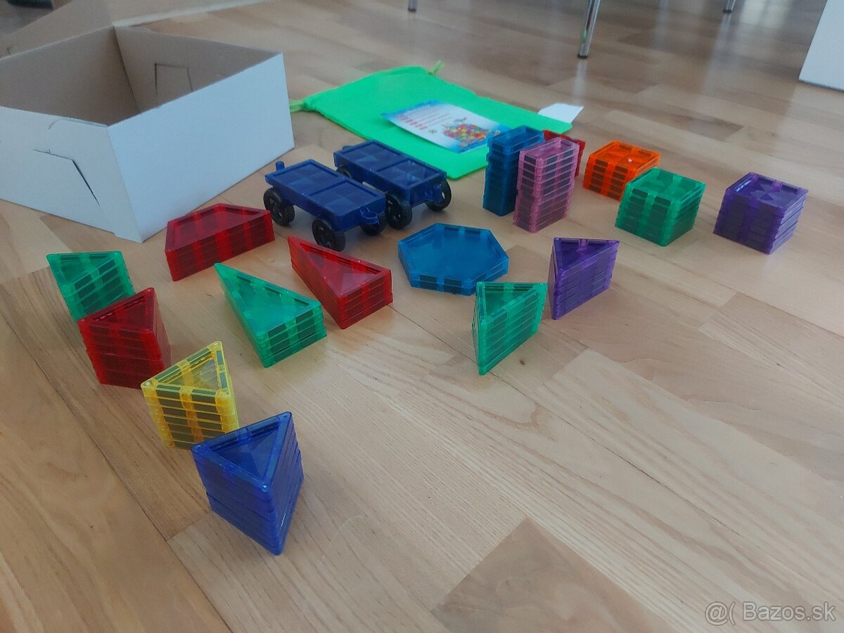 Magneticka stavebnica klasicka NOVA 100ks - 2