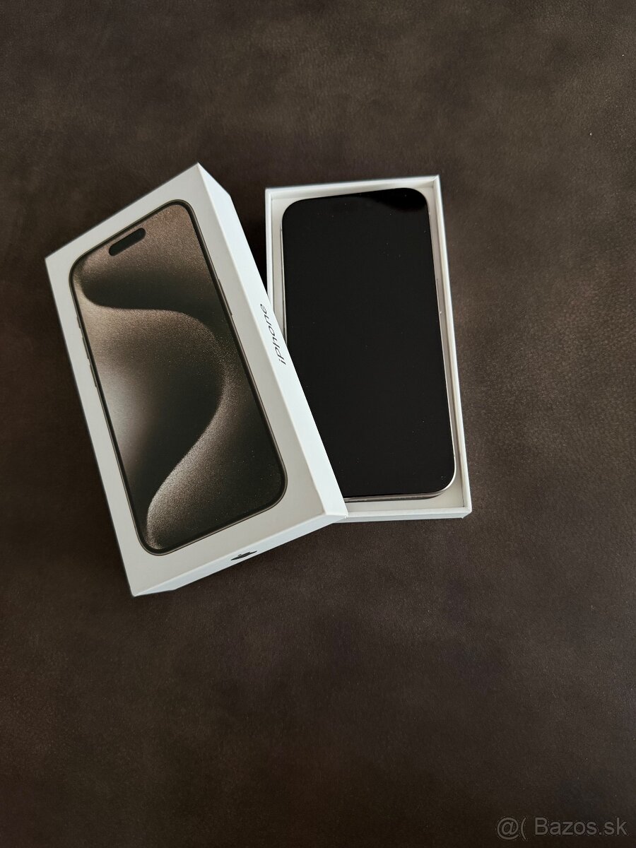 iPhone 15 Pro – Natural Titanium – 256GB - 2