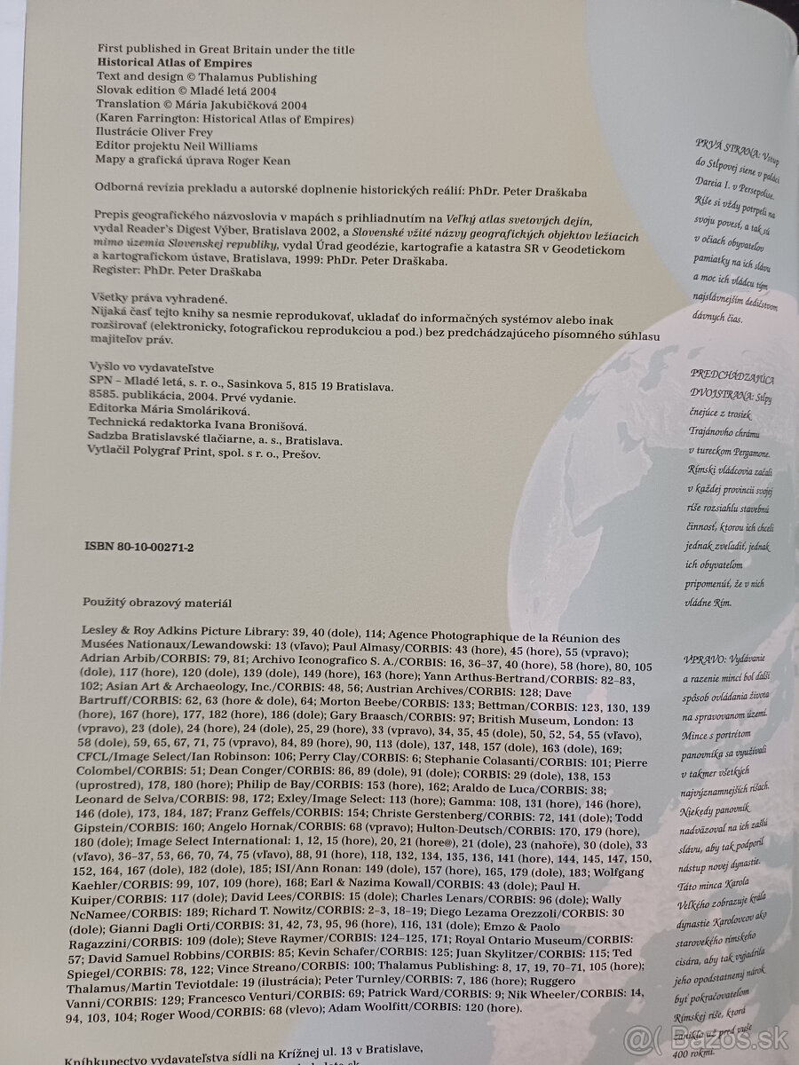 Atlas svetových ríš /Karen Farringtonová - 2