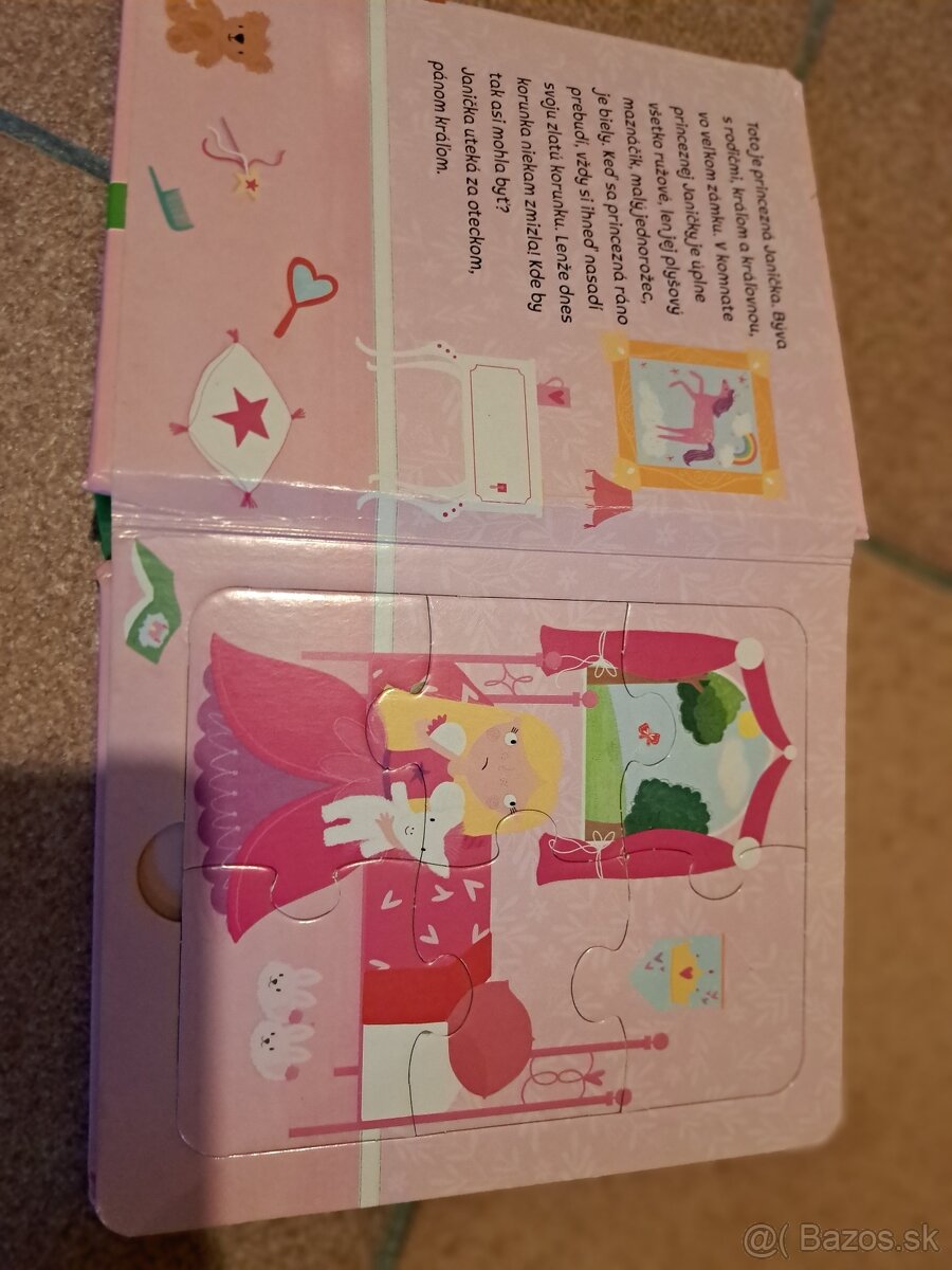 Puzzle kniha Princezna - 2