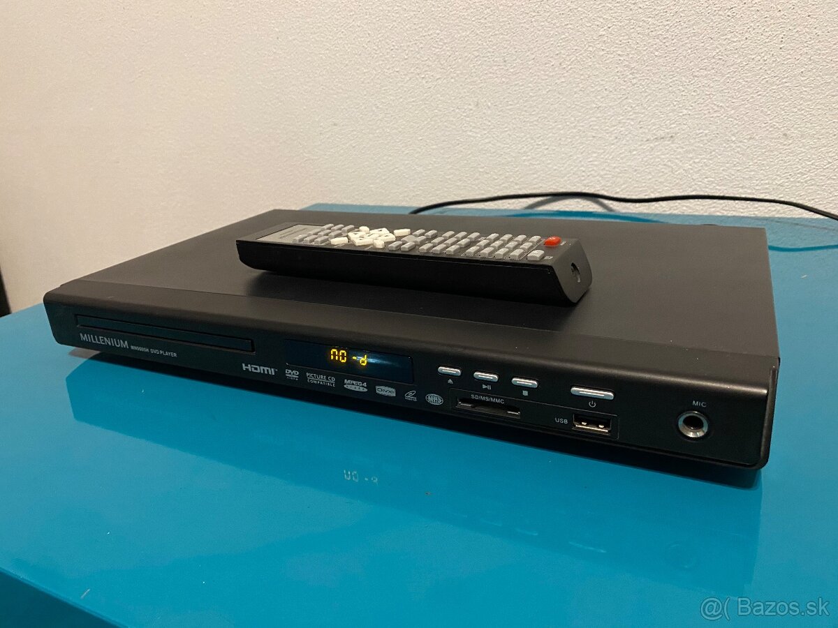 Predám DVD prehravač Millenium MN9605H - 2