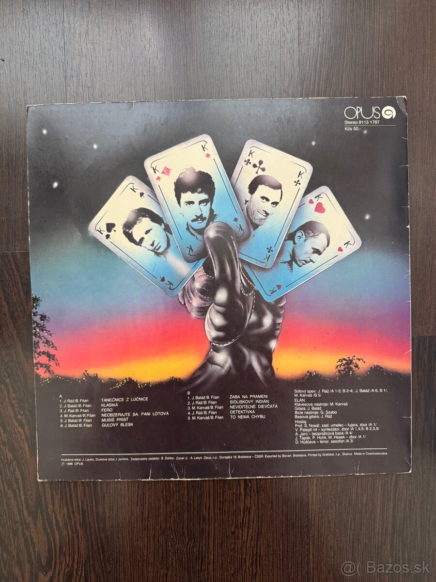 Elán Detektívka LP platňa - 2