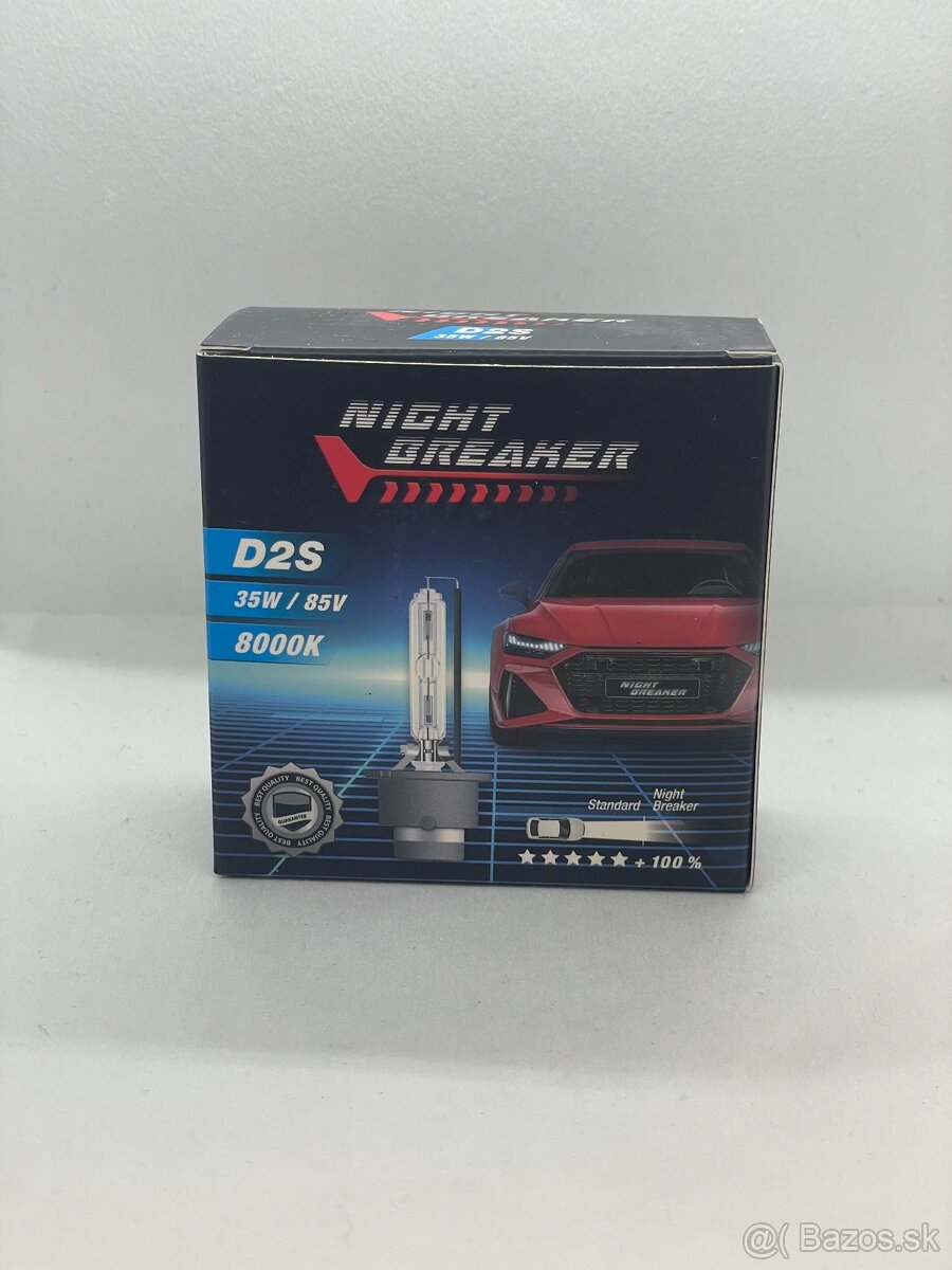 Xenónové výbojky Night Breaker D2S 85V 35W 8000K - 2