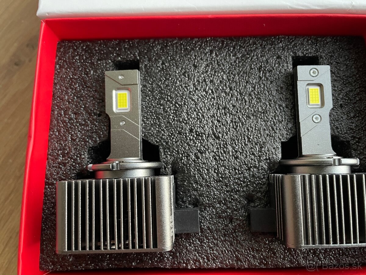 Nové: LED D1S/D1R 6000K žiarovky 2ks CANBUS - 2