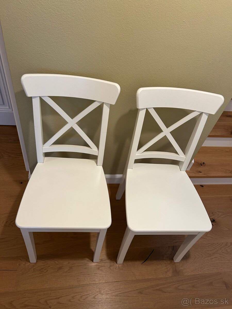 Jedálenská stolička EJBY biela JYSK - 2