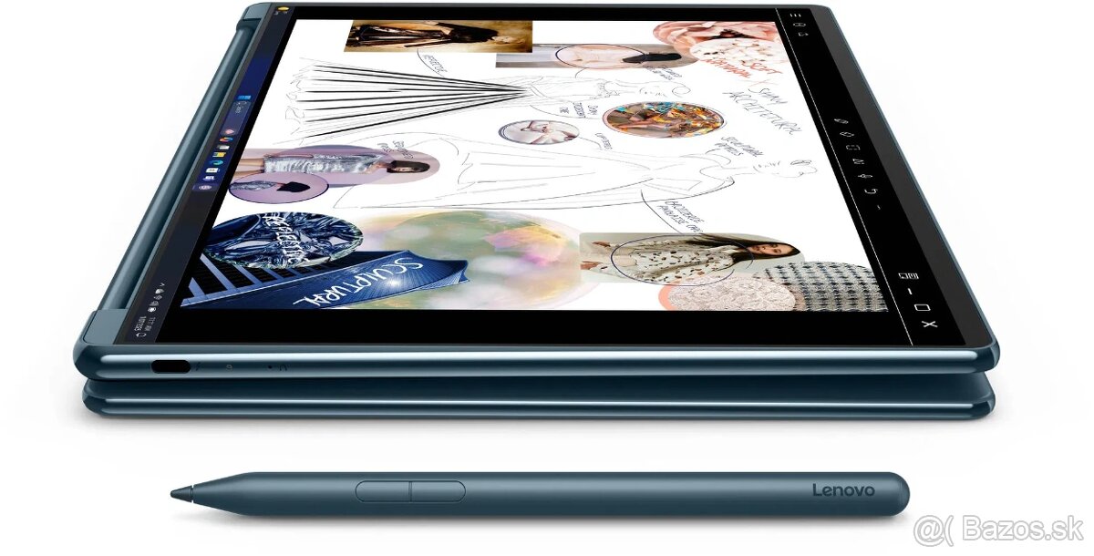 Lenovo Yoga Book 9 14IAH10 Tidal Teal + stylus + myš + puzdr - 2