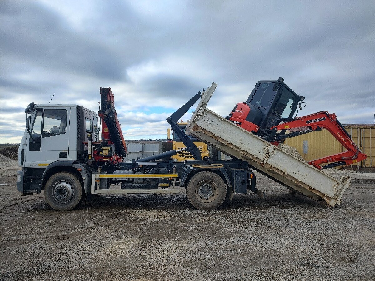 Zemné a výkopové práce, dovoz materiálu, hydraulická ruka - 2