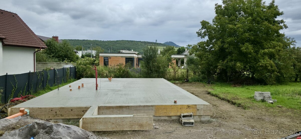 Základová doska, základy pod dom, - 2