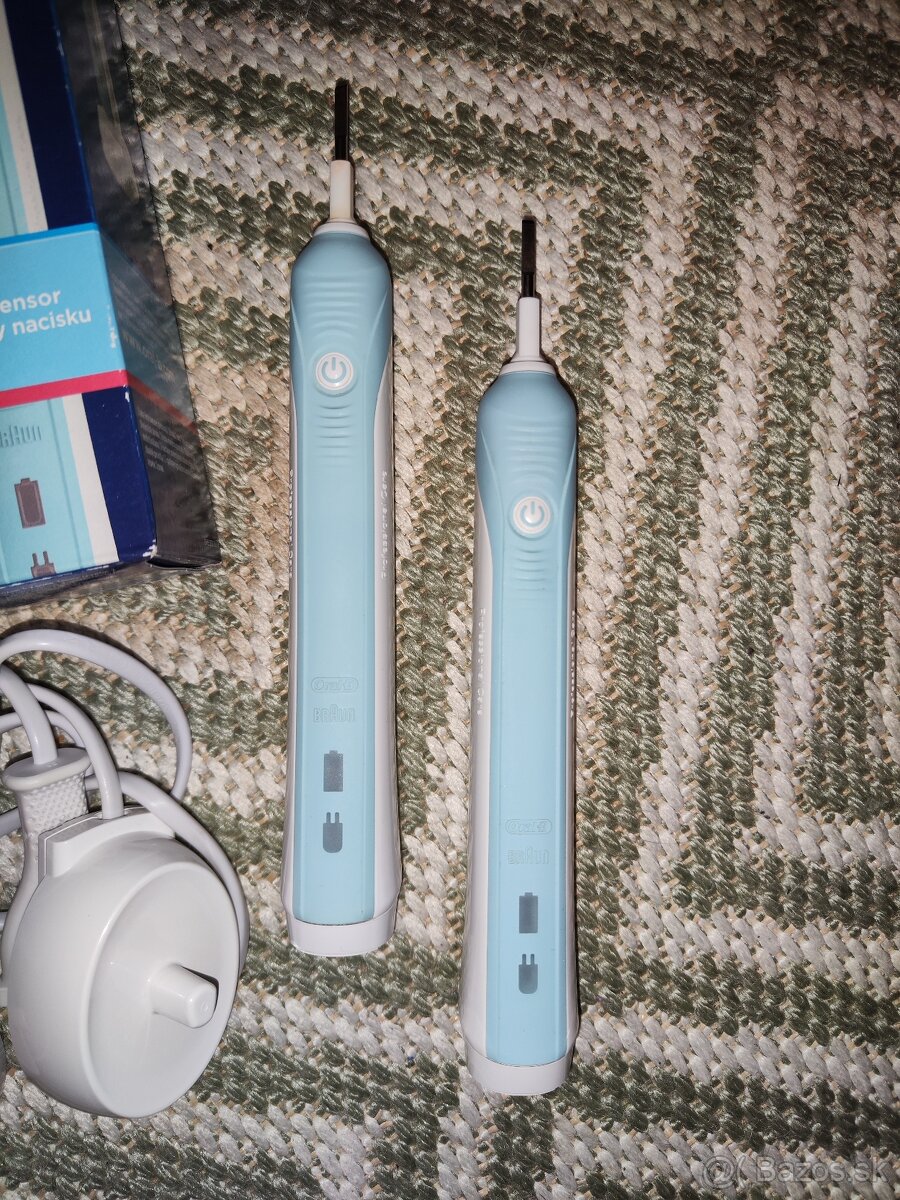 Oral-B Pro 500 CrossAction Blue - 2 kusy - 2