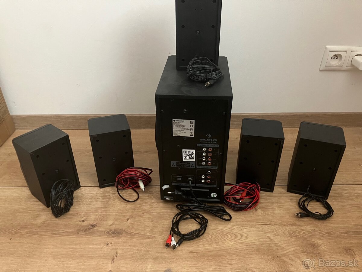 Auna 5.1 reproduktory s Bluetooth - 2