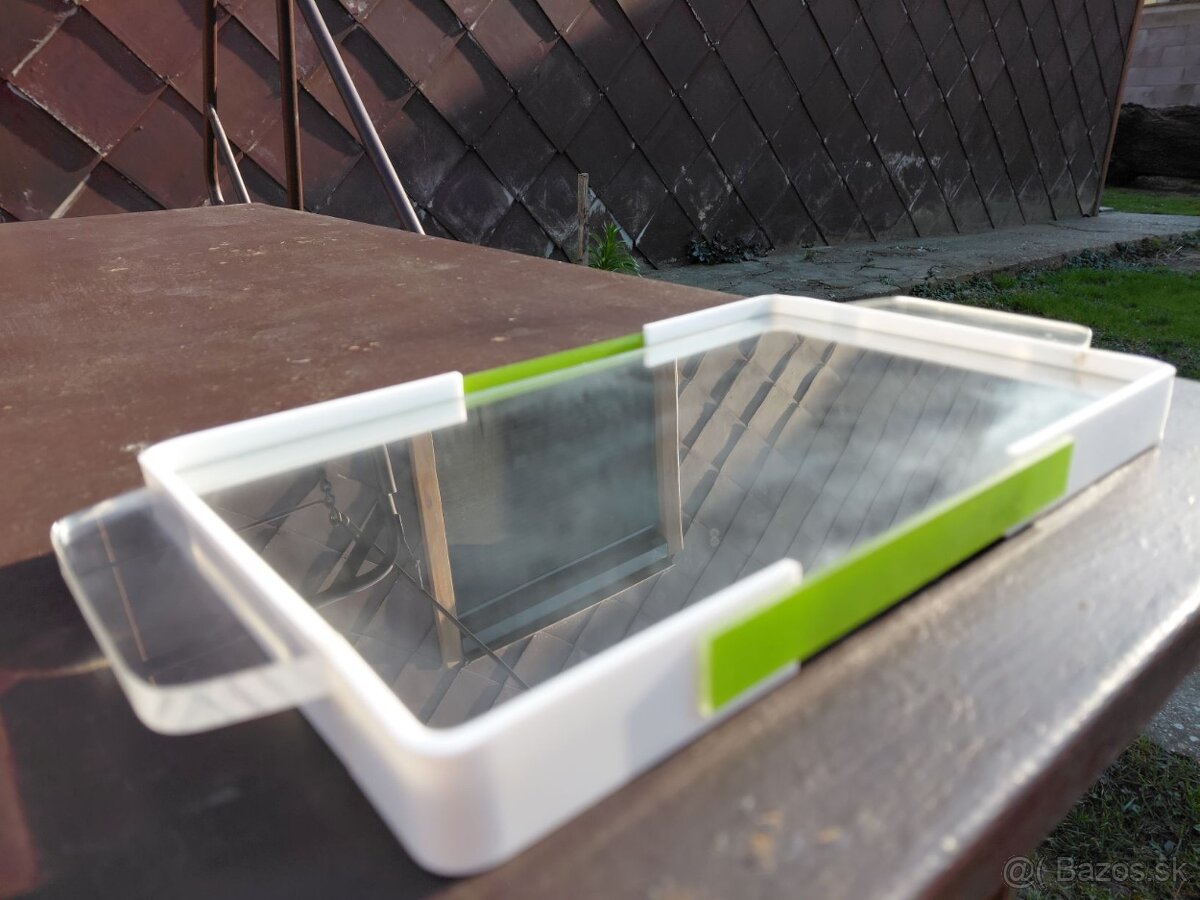 Starožitný podnos so zrkadlom - 2