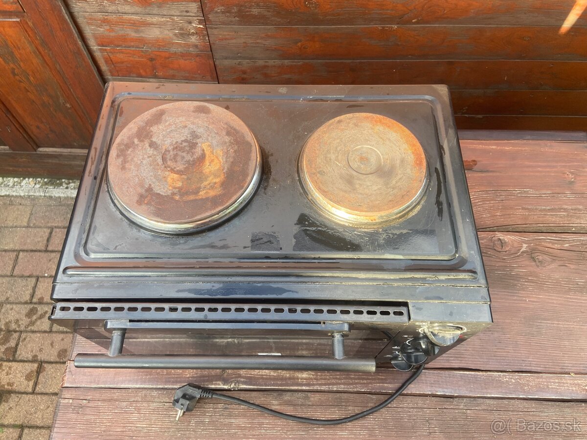 Elektrická dvojplatnička s rúrou - 2