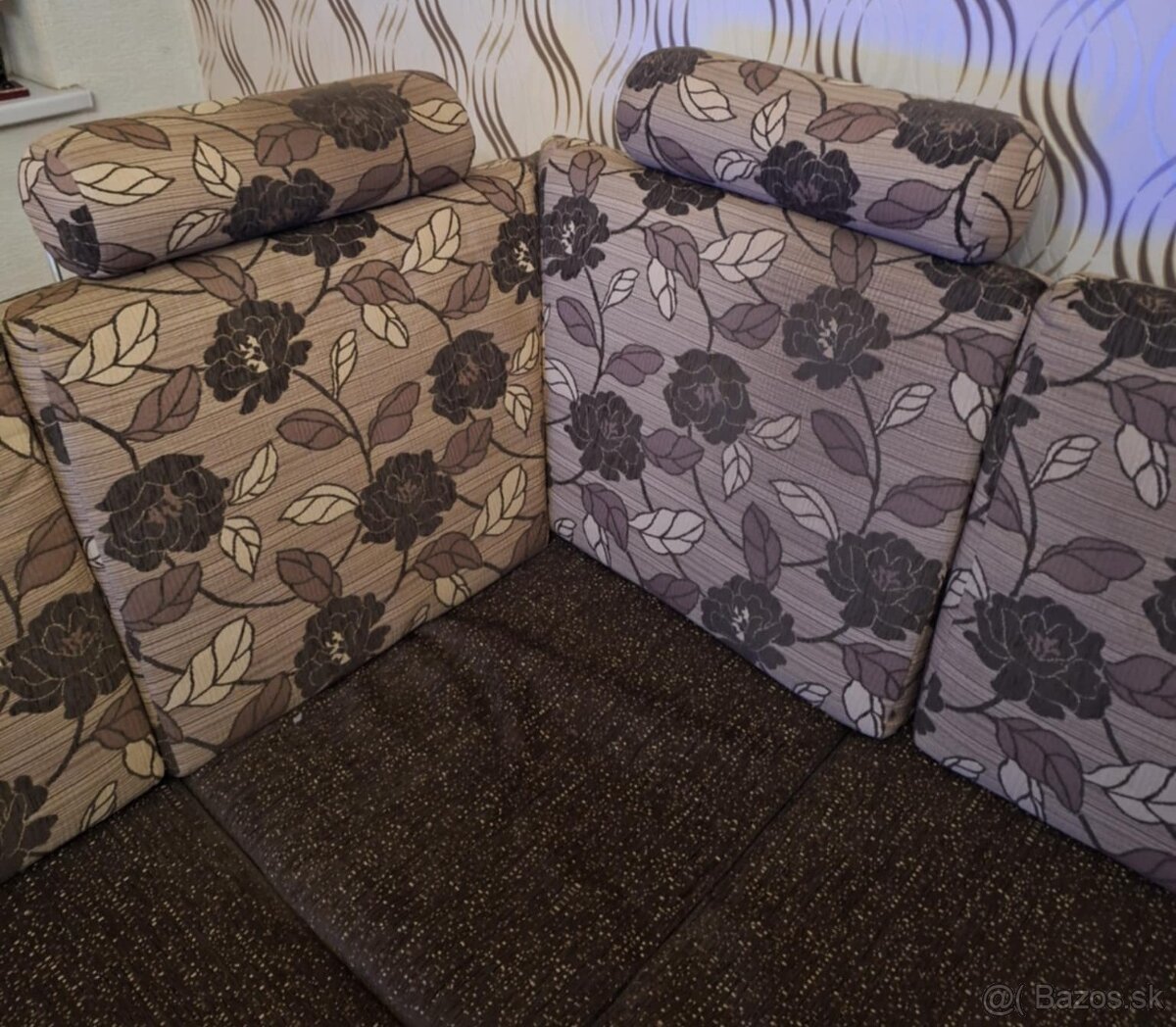 Sedacia súprava + taburet - 2