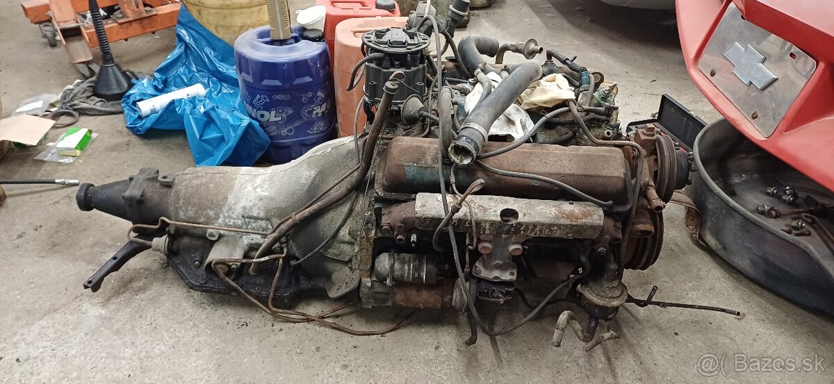 Corvette c3 5.7 V8 funkčný motor - 2