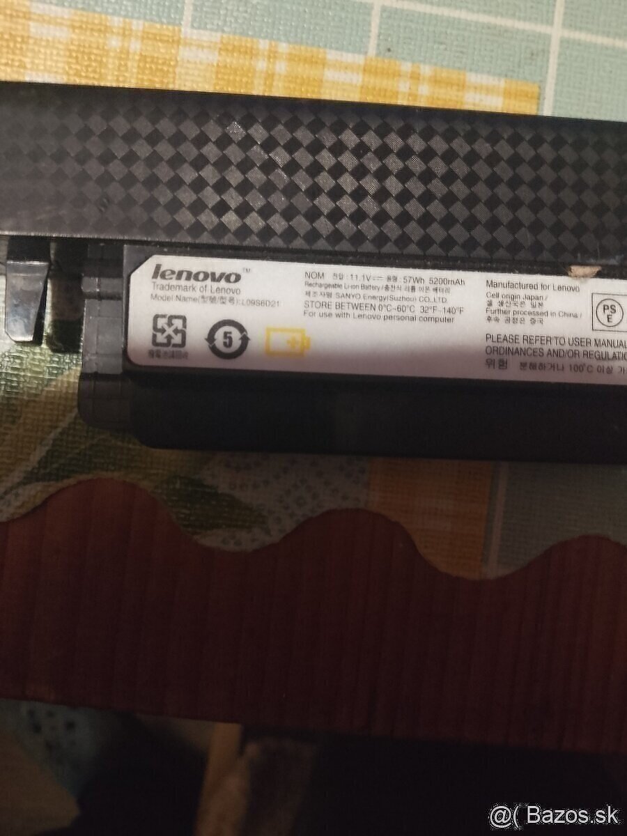 Original beteria lenovo u550 vydrz 4hodiny - 2