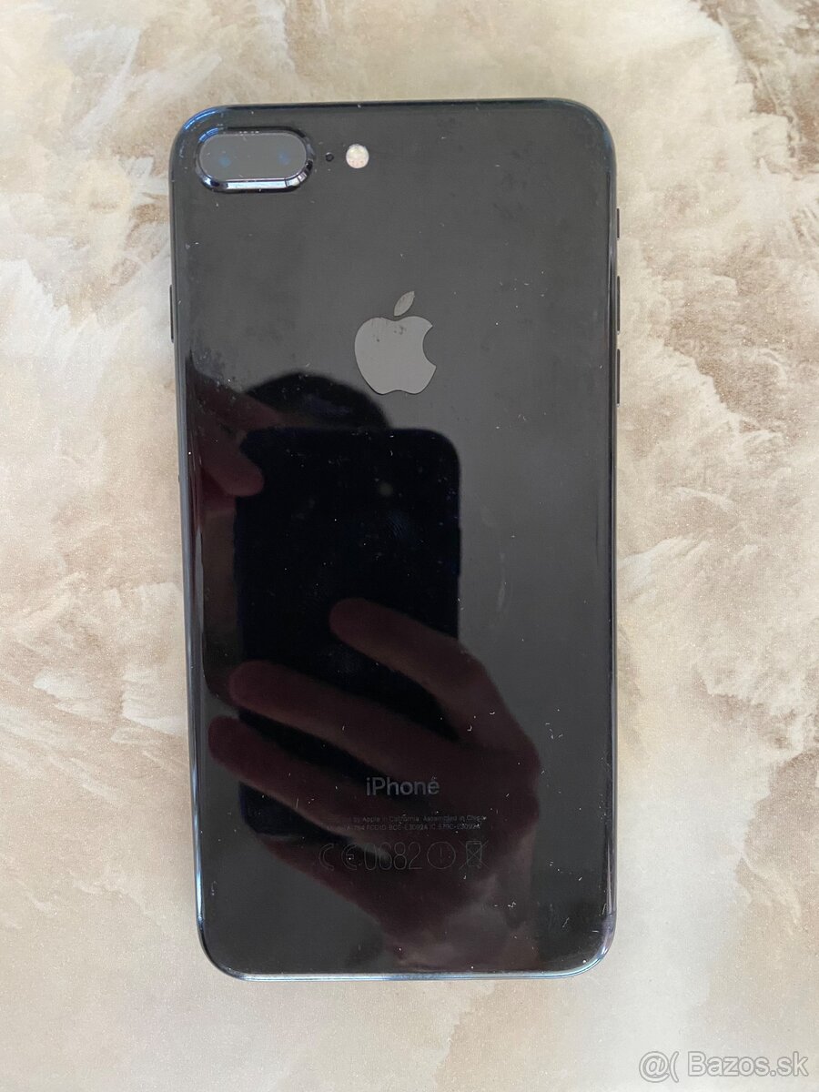iPhone 7 Plus 128GB Jet Black - batéria 82% - 2