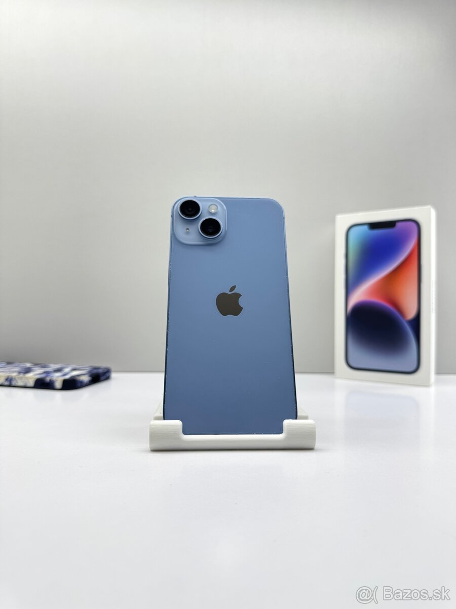 iPhone 14 128GB BLUE NOVÁ BATÉRIA 100% - 2