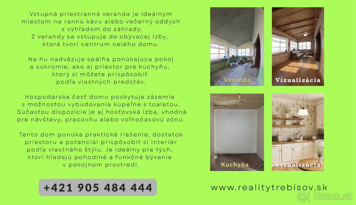 Šarmantný vidiecky dom Zemplínskej Teplici - 2