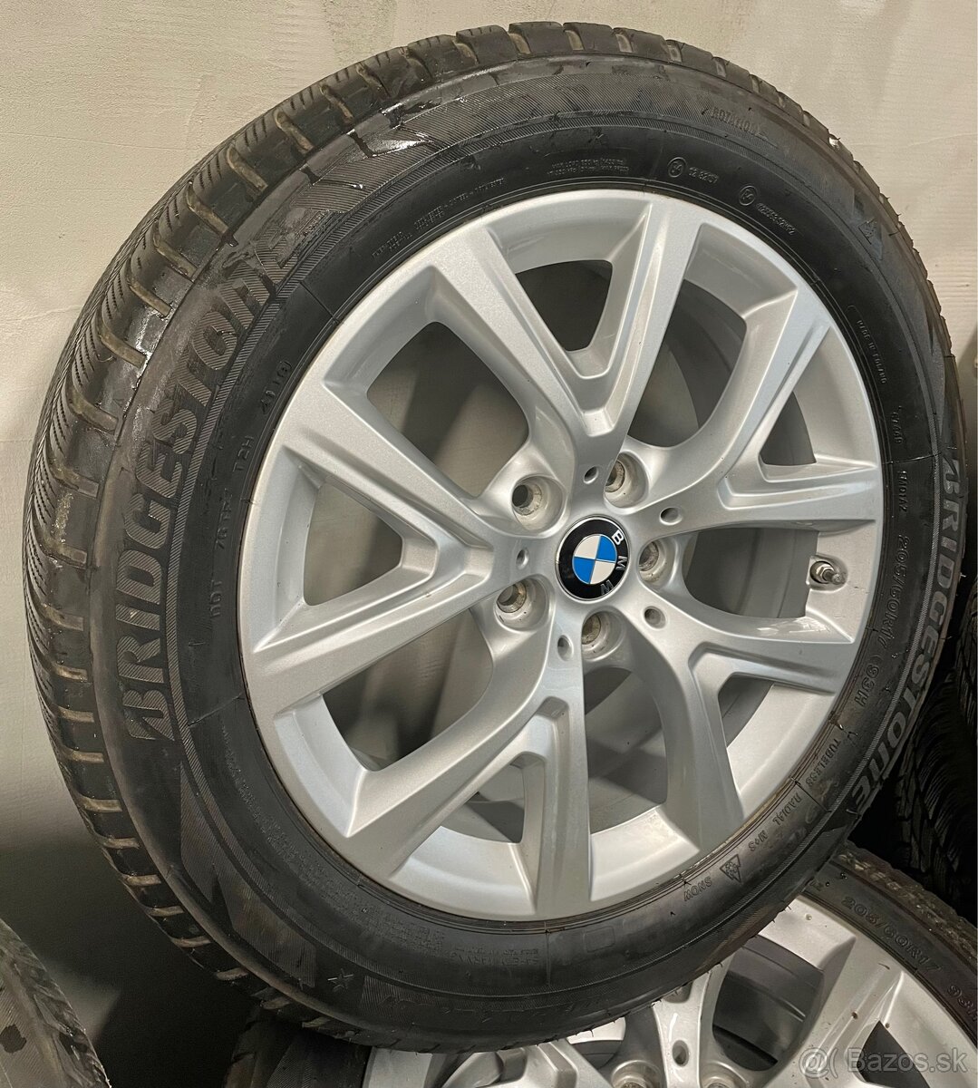 5x112 R17 6,5J ET39 BMW + 205/60 R17 zimné - 2