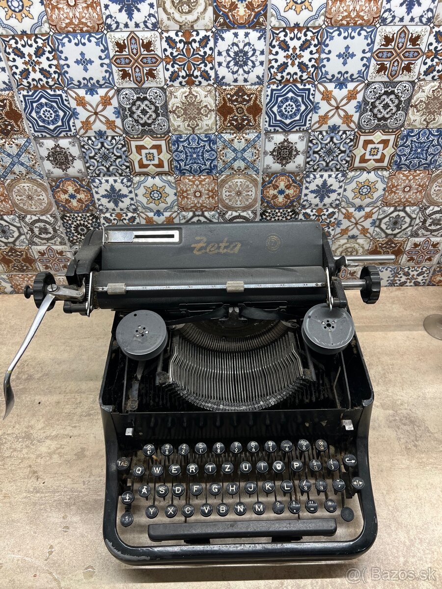 Písací stroj Zeta - 2