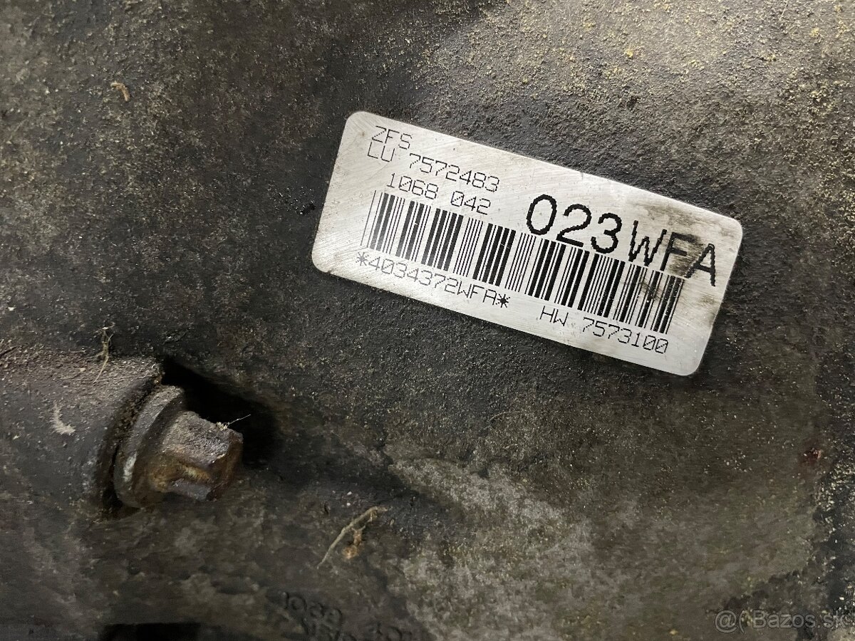 6hp28 e90/e91/e92 prevodovka 335d - 2