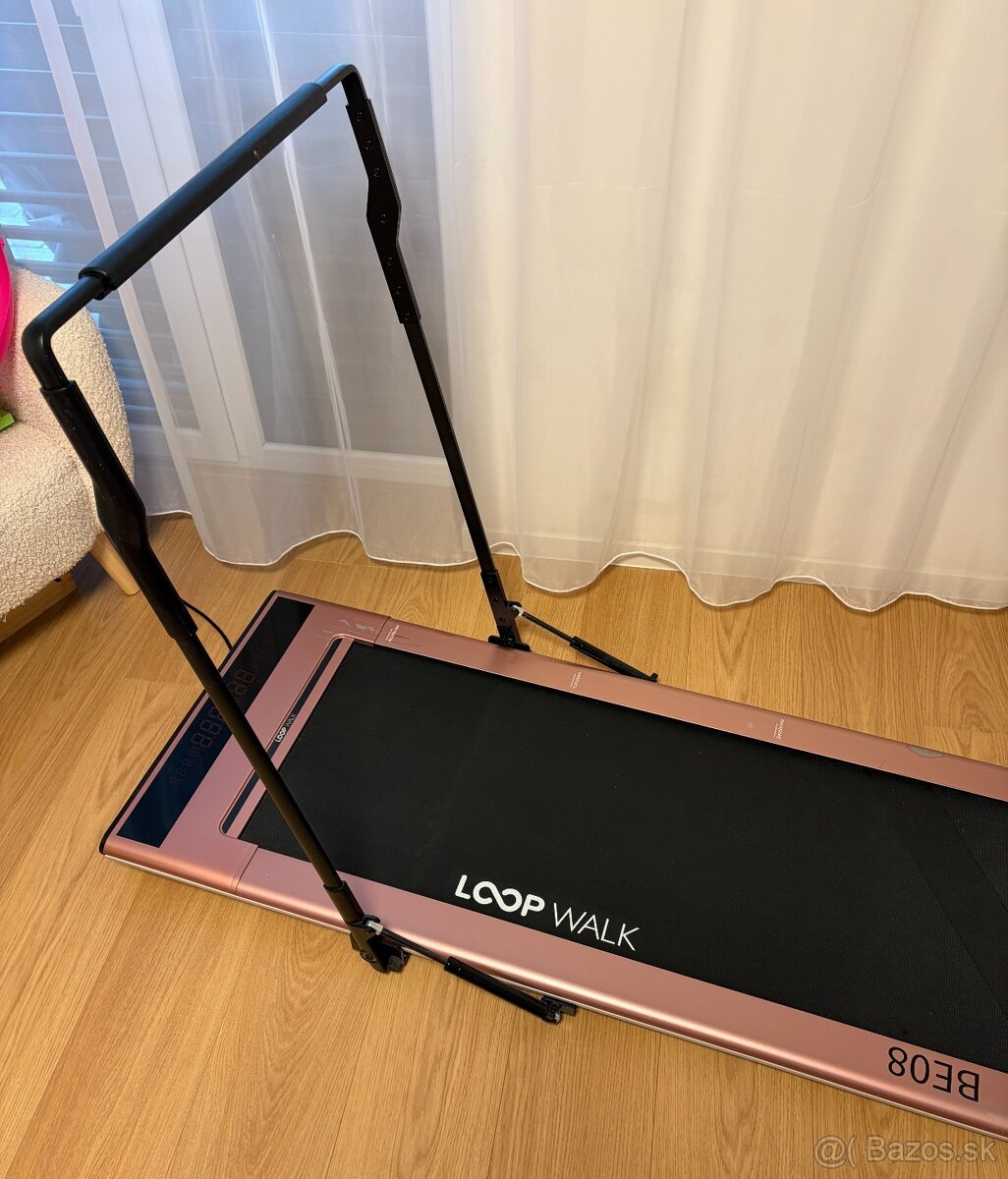 Bežiaci pás HMS Loop Walk BE08 ružový - 2