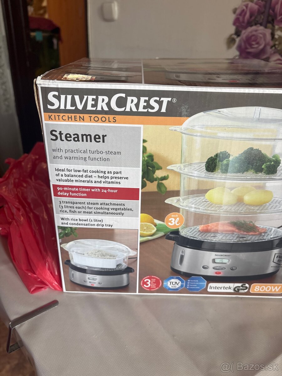 Prístroj na parné dusenie - 2