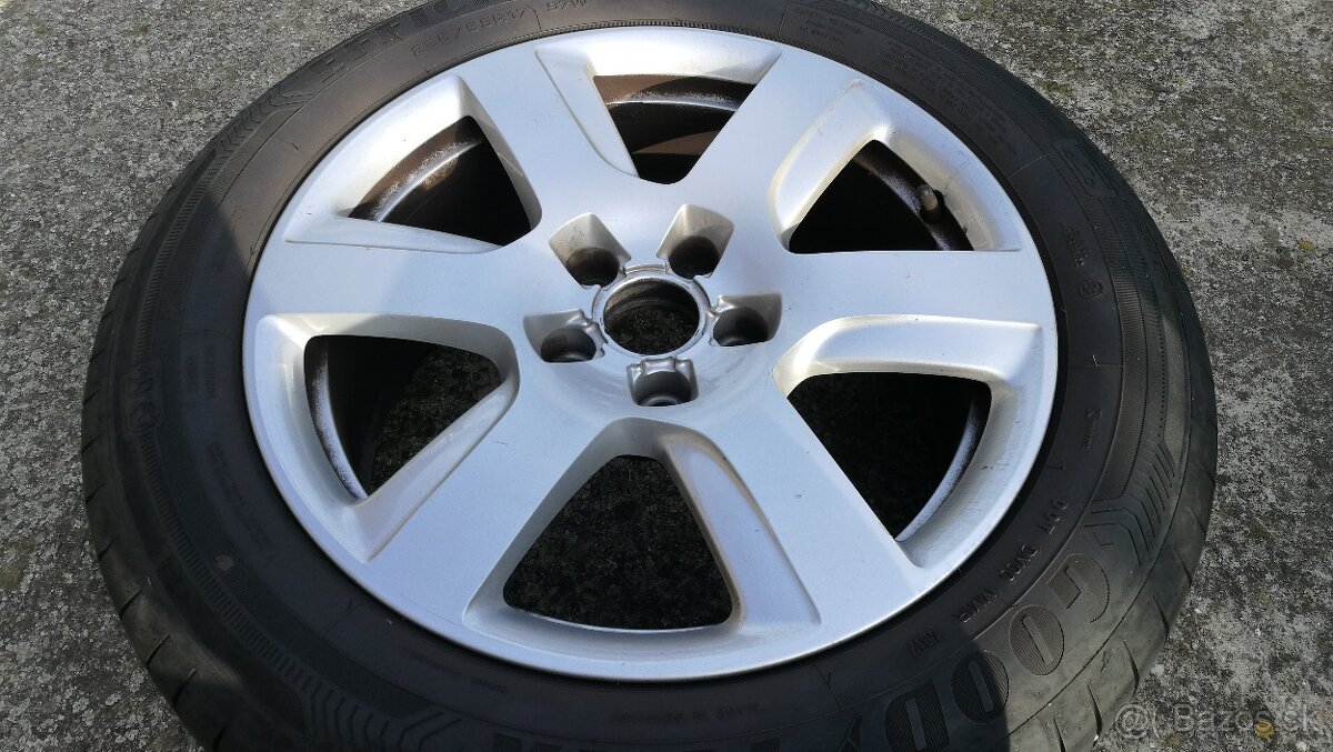 Pneumatiky+disky 4x audi A6 - 2