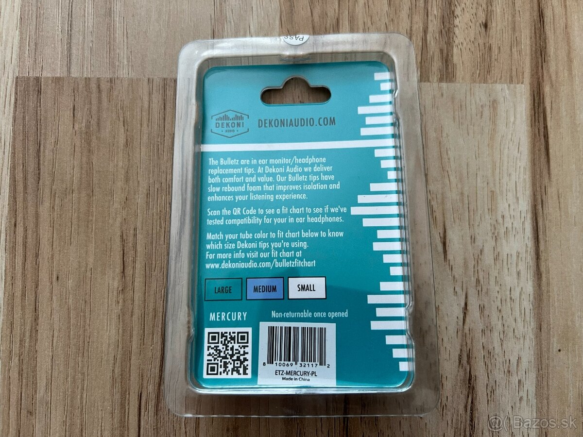 Dekoni Audio ETZ-MERCURY-PL Štuple na slúchadlá - 2