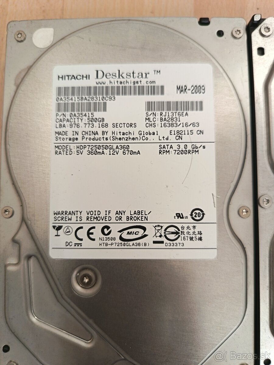 Predám PC HDD - 2