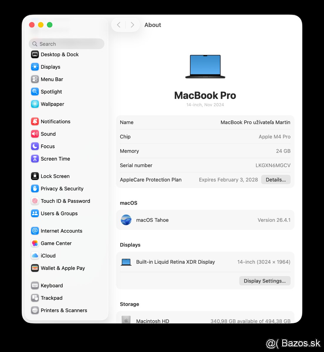 Apple Macbook Pro 14" M4 Pro - 2