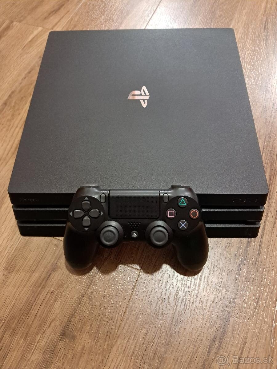 Ps4 PRO 1TB Black perfektný stav - 2