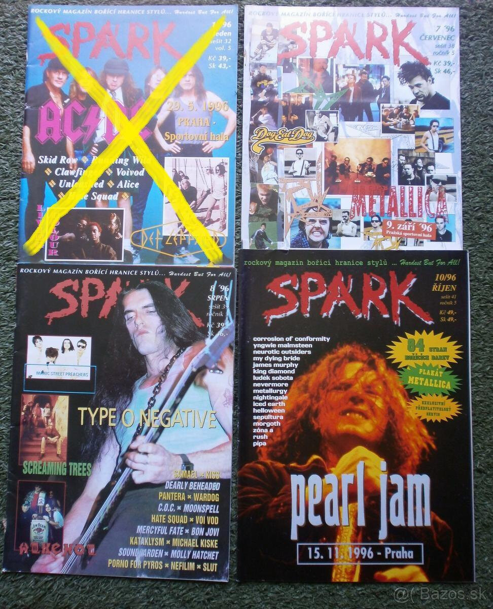 Predám staré časopisy SPARK - 2