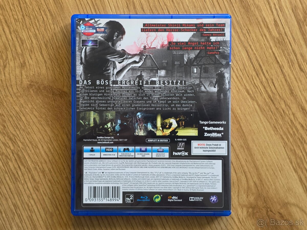 Hra PS4 - The Evil Within - 2