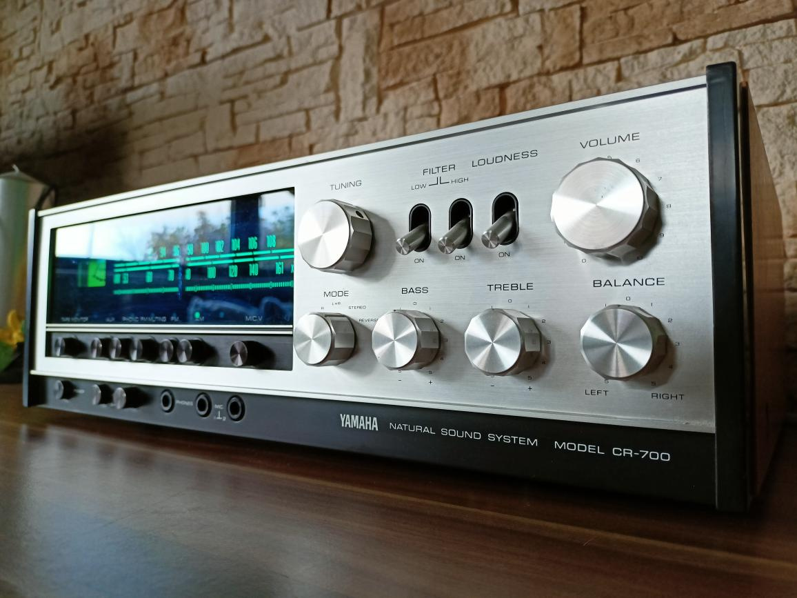 ♫ Pěkný vintage stereo receiver YAMAHA CR-700 - JAPAN ♫ - 2