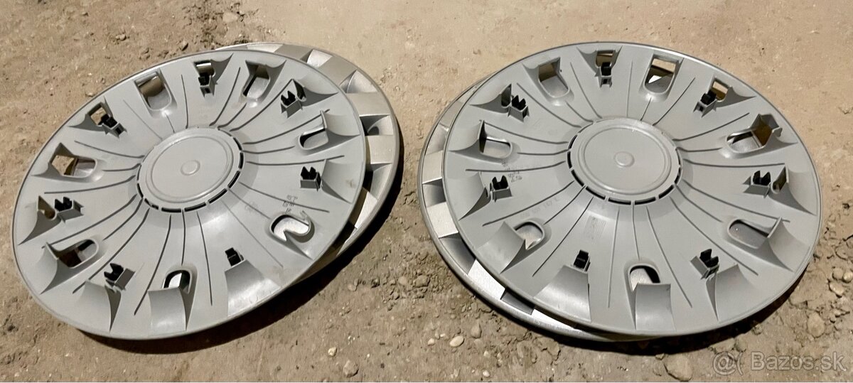 Originál puklice na VW polo 14” plechové disky - 2