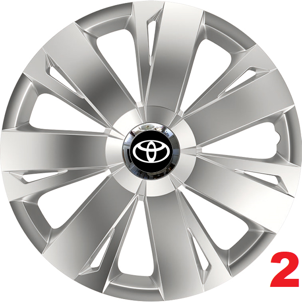 7,50€/1ks DOPRAVA ZADARMO TOYOTA - KRYTY - PUKLICE - R15,16 - 2