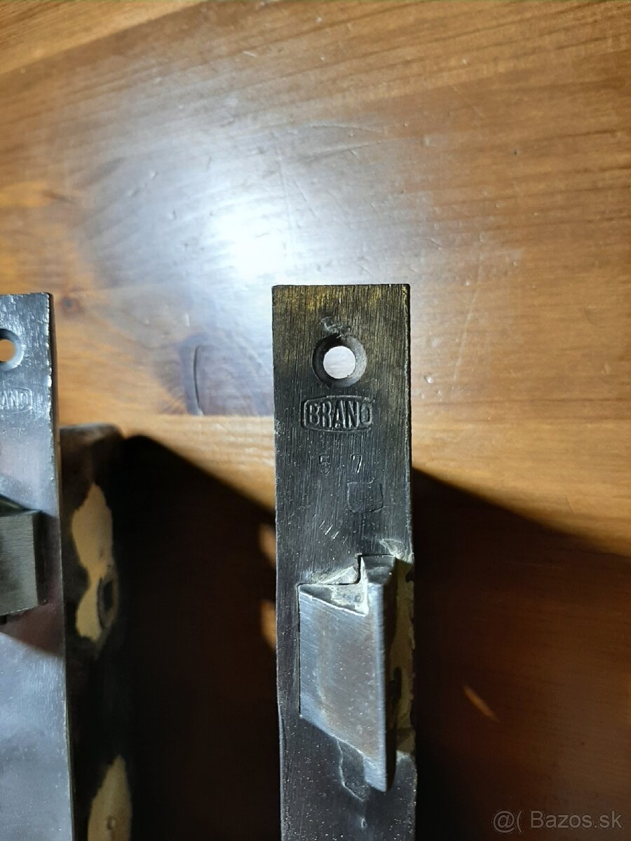 Predam zadlabavacie zamky znacky Brano 70 rokov stare - 2