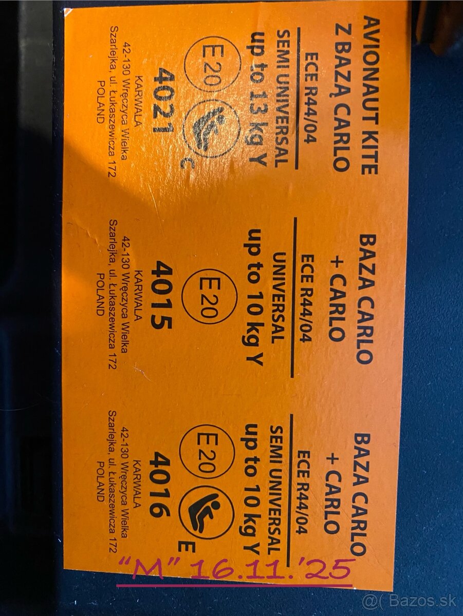 Isofix báza Carlo + Vajíčko Avionaut Kite - 2