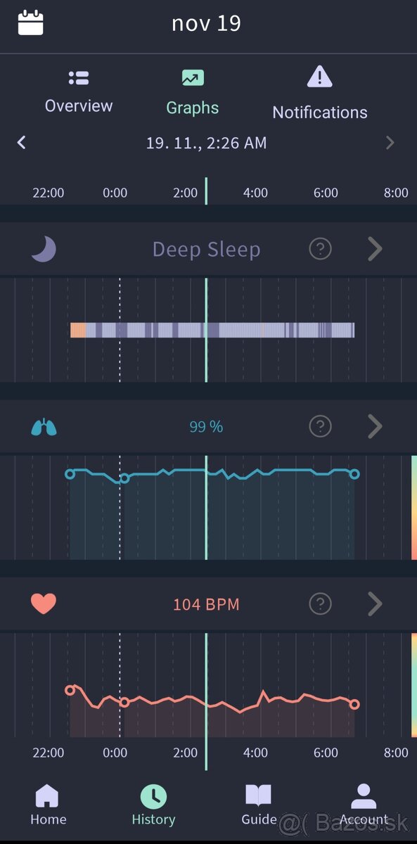 Monitor dychu - owlet ponožka - 2