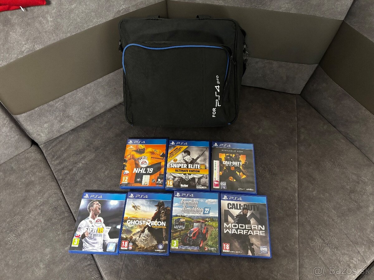 Predám PS 4 PRO 1TB + VR okuliare - 2