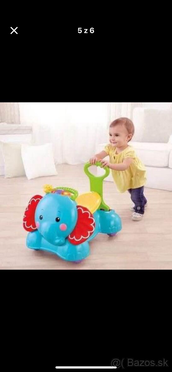 Fisherprice odrážadlo 3 v 1 - 2