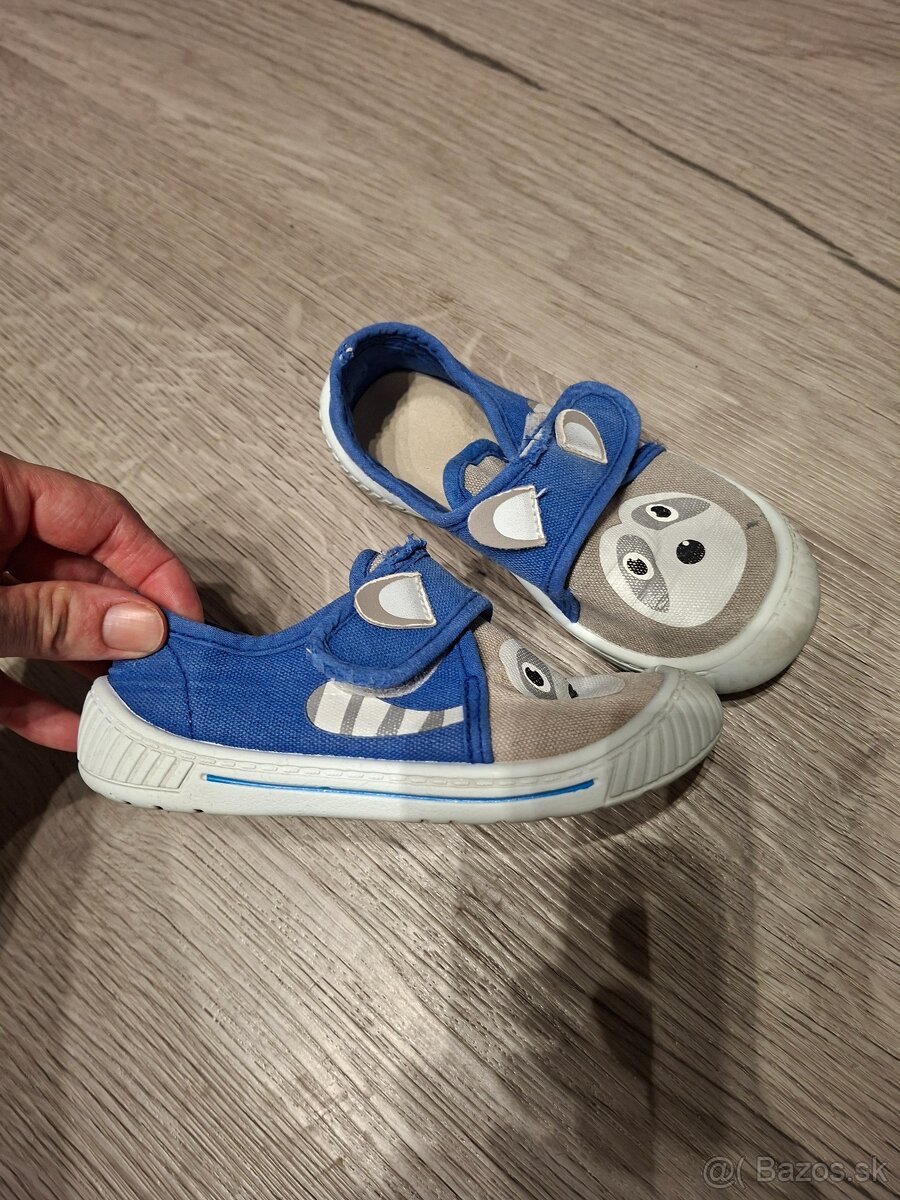 Modré papuče psík c. 27 - 2