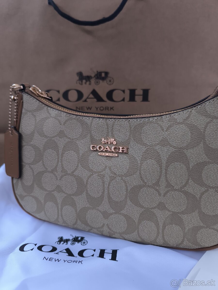 Coach kabelka hnedá - 2