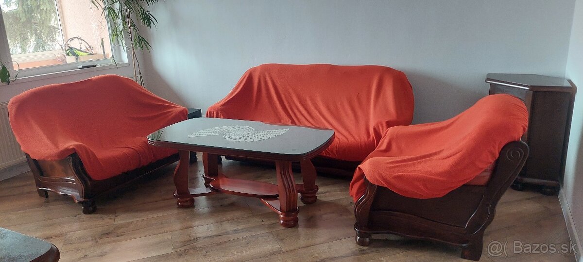 Sedacia súprava + nábytok - 2
