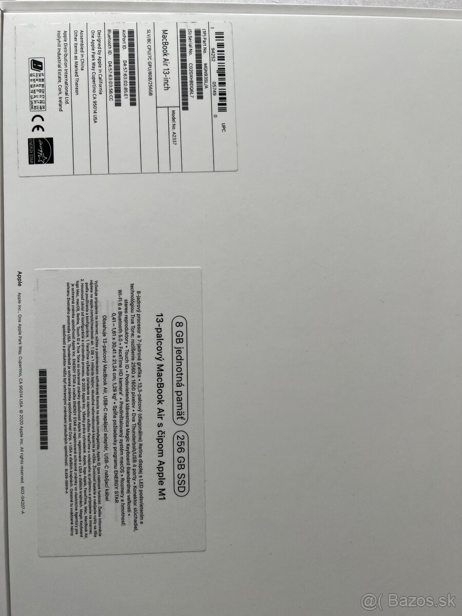 MacBook Air úplne nový v originál balení - 2