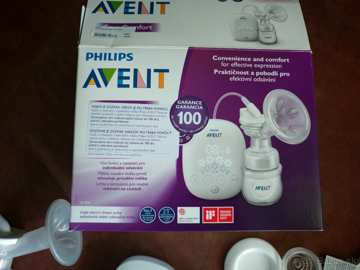 Elektrická odsávačka Avent - 2